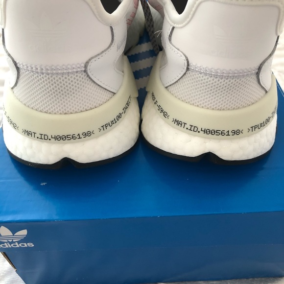 Adidas Nite Jogger ORBGRY/FTWHT/HIRERE - Picture 3 of 15